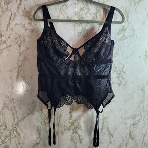 ADORE ME Black Underwire Bustier
